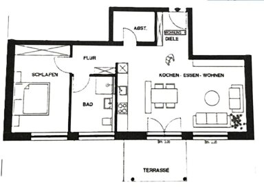 Wohnung zur Miete 810 € 2 Zimmer 68 m² EG frei ab 01.03.2025 Bad Ditzenbach Deggingen 73326