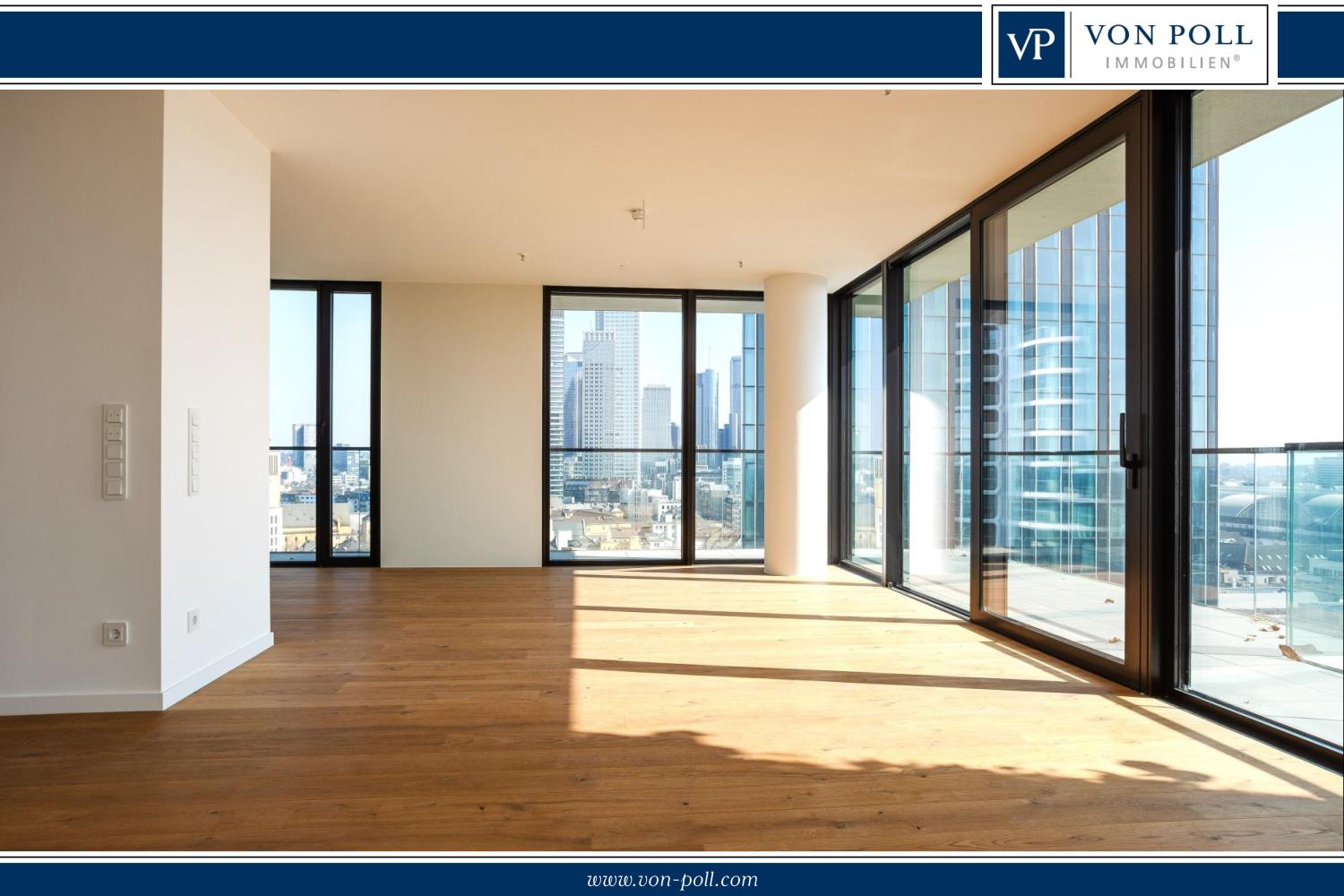 Wohnung zum Kauf 2.700.000 € 5 Zimmer 200,3 m²<br/>Wohnfläche 14. Stock<br/>Geschoss Gallus Frankfurt am Main 60327