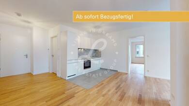 Wohnung zum Kauf - Neubau provisionsfrei 369.900 € 2 Zimmer 54,3 m² EG Gallus Frankfurt 60326
