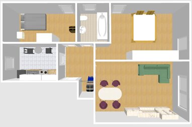 Wohnung zur Miete 510 € 3 Zimmer 69 m² 1. Geschoss Sankt Margarethen 25572