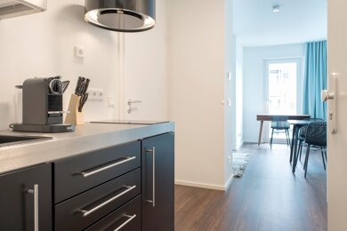 Wohnung zur Miete 1.100 € 1 Zimmer 24,6 m² 7. Geschoss frei ab 01.05.2025 Leopoldstraße 204 Schwabing-Freimann München 80804