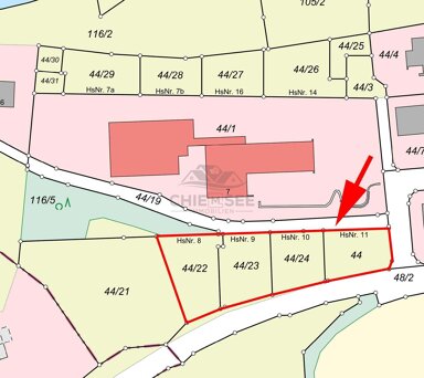 Grundstück zum Kauf provisionsfrei 1.804 m² Grundstück Baugenehmigung vorhanden Rothäuslweg 10 Hirten Burgkirchen an der Alz 84508