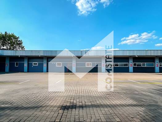 Lagerhalle zur Miete 1.200 m² Lagerfläche teilbar ab 1.000 m² Niederkassel 53859