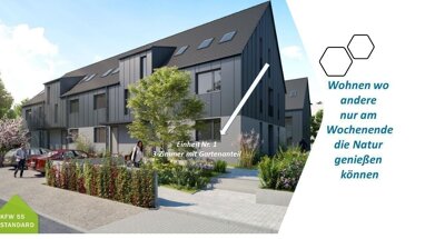 Terrassenwohnung zum Kauf Provisionsfrei 520.400 € 3 Zimmer 85 m² Erdgeschoss Heusteg 11 Dechsendorf - Ost Erlangen 91056
