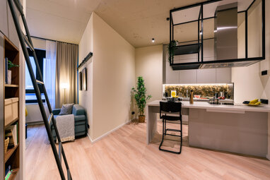 Apartment zur Miete Wohnen auf Zeit 1.650 € 2 Zimmer 49,8 m² frei ab 01.05.2024 Voltastraße 81 Bockenheim Frankfurt am Main 60486