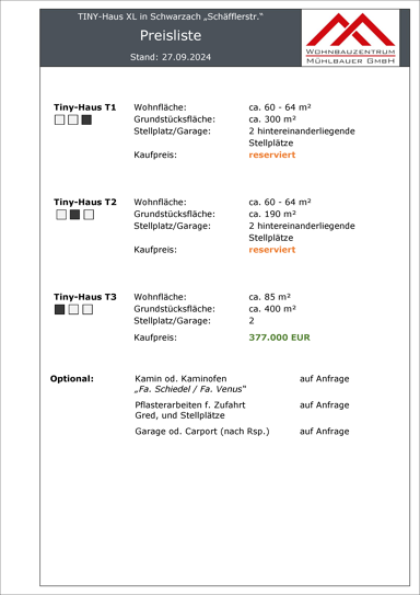 Einfamilienhaus zum Kauf provisionsfrei 377.000 € 3 Zimmer 85 m² 400 m² Grundstück Schwarzach Schwarzach 94374