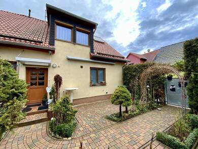 Doppelhaushälfte zum Kauf 379.000 € 4 Zimmer 119 m² 223 m² Grundstück Mittelhausen Erfurt 99095
