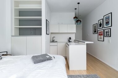 Wohnung zur Miete Wohnen auf Zeit 1.699 € 1 Zimmer 25 m² frei ab 01.07.2024 Mariannenplatz Kreuzberg Berlin 10997