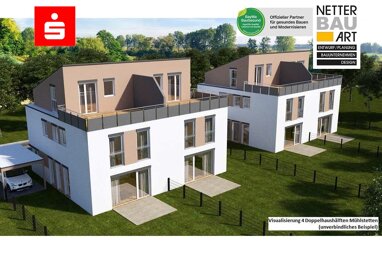Doppelhaushälfte zum Kauf Provisionsfrei 592.000 € 5 Zimmer 131,3 m² 349 m² Grundstück Mühlstetten Röttenbach 91187