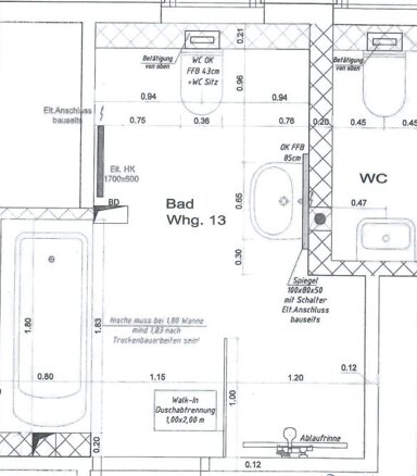 Wohnung zur Miete 700 € 4 Zimmer 102 m² frei ab sofort Bismarckstraße Sarstedt Sarstedt 31157