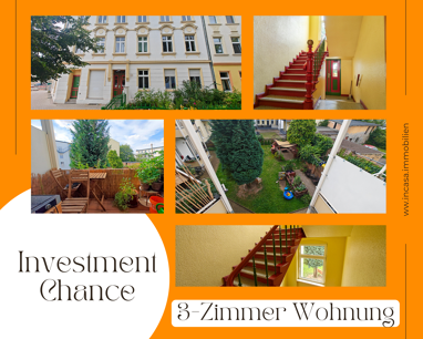 Wohnung zum Kauf 137.057 € 3 Zimmer 82,1 m² 1. Geschoss Braunschweiger Straße 33 Fichtestraße / Ambrosiusplatz Magdeburg 39112