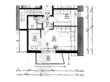 Wohnung zur Miete 400 € 2 Zimmer 52 m² 1. Geschoss Straße der Befreiung 42b Banzkow Banzkow 19079