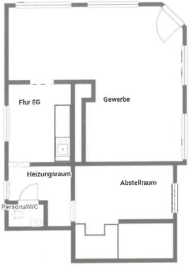 Büro-/Praxisfläche zur Miete 395 € 49,1 m² Bürofläche Oberhohndorf 521 Zwickau 08056
