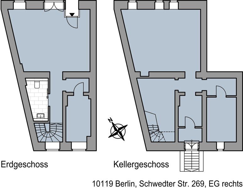 Bürofläche zur Miete provisionsfrei 3.316,96 € 2 Zimmer 59,1 m²<br/>Bürofläche Schwedter Str. 269 Mitte Berlin 10119