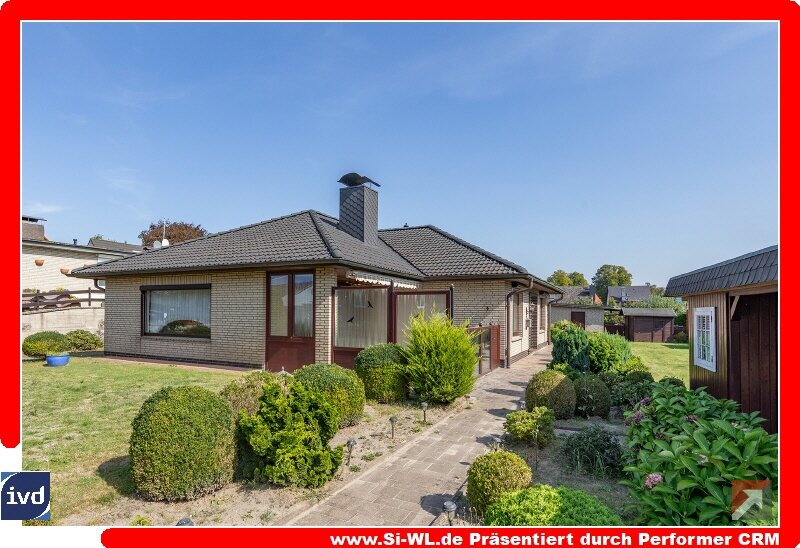 Bungalow zum Kauf 385.000 € 4 Zimmer 130 m²<br/>Wohnfläche 837 m²<br/>Grundstück Hoher Morgen 4 Hoopte Winsen 21423