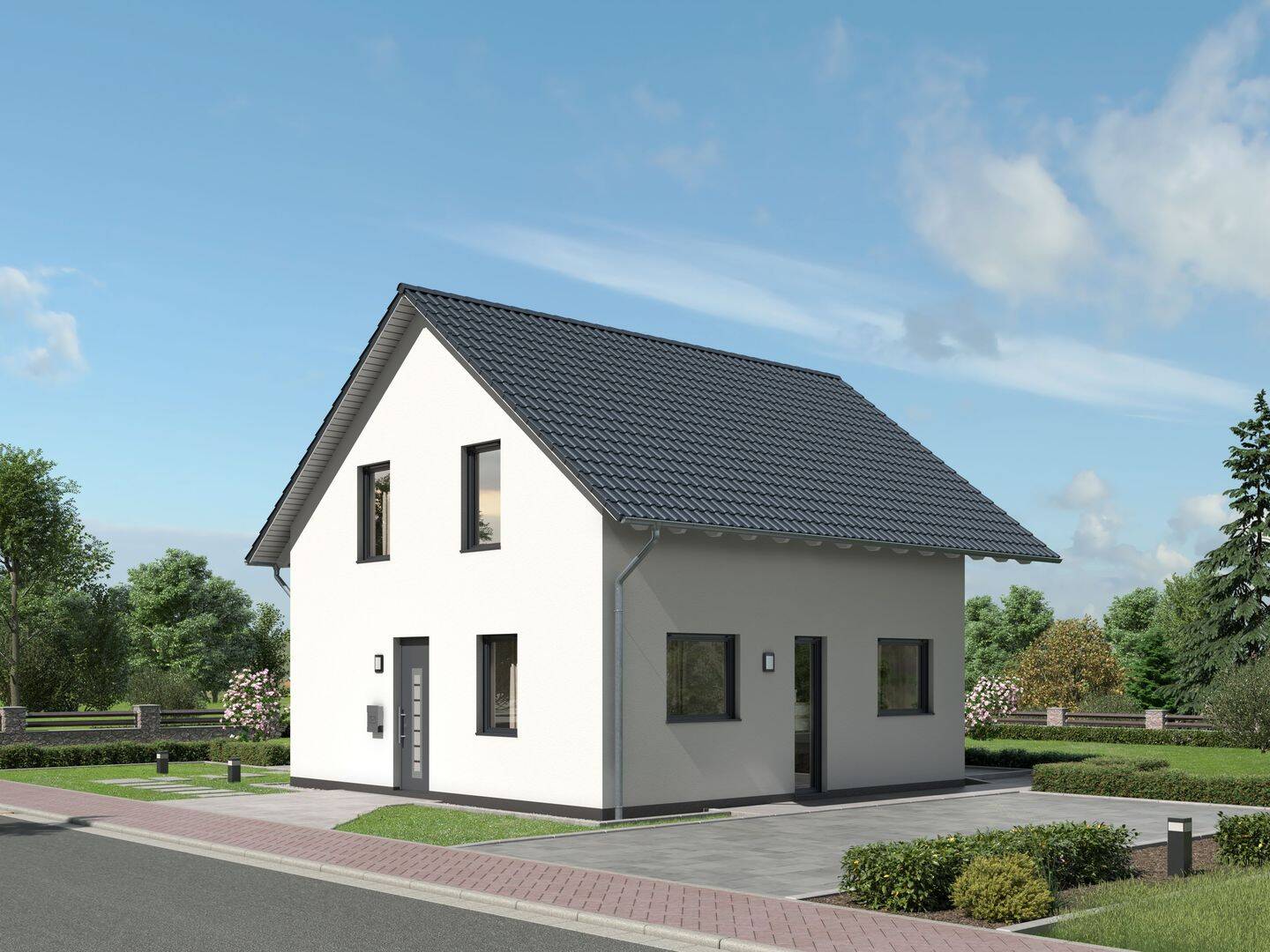 Schlüsselfertiges Massivhaus