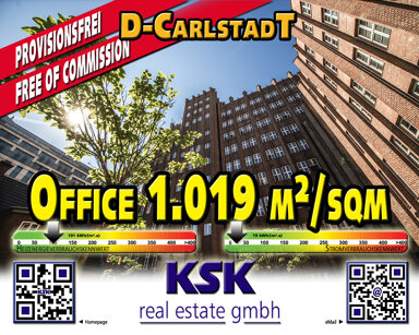 Bürofläche zur Miete provisionsfrei 26.752 € 1.019 m² Bürofläche Stadtmitte Düsseldorf 40213