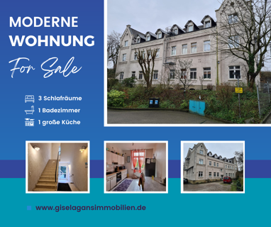 Wohnung zum Kauf 165.000 € 3 Zimmer 97 m² 1. Geschoss Josefinenstraße 14 Horsthausen Herne 44628