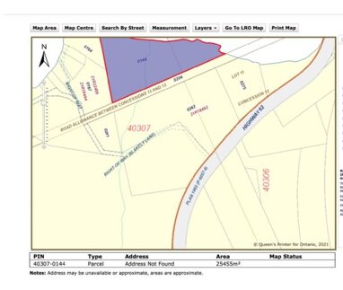 Grundstück zum Kauf provisionsfrei 105.000 € 56.800 m² Grundstück Blakely Lane Madoc