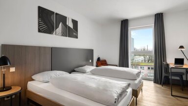 Wohnung zur Miete Wohnen auf Zeit 2.667 € 2 Zimmer 21 m² frei ab sofort Borsigallee Seckbach Frankfurt am Main 60388