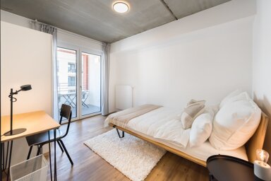 Wohnung zur Miete Wohnen auf Zeit 872 € 2 Zimmer 11,2 m² frei ab 20.01.2025 Gref-Völsing-Straße 15 Ostend Frankfurt am Main 60314