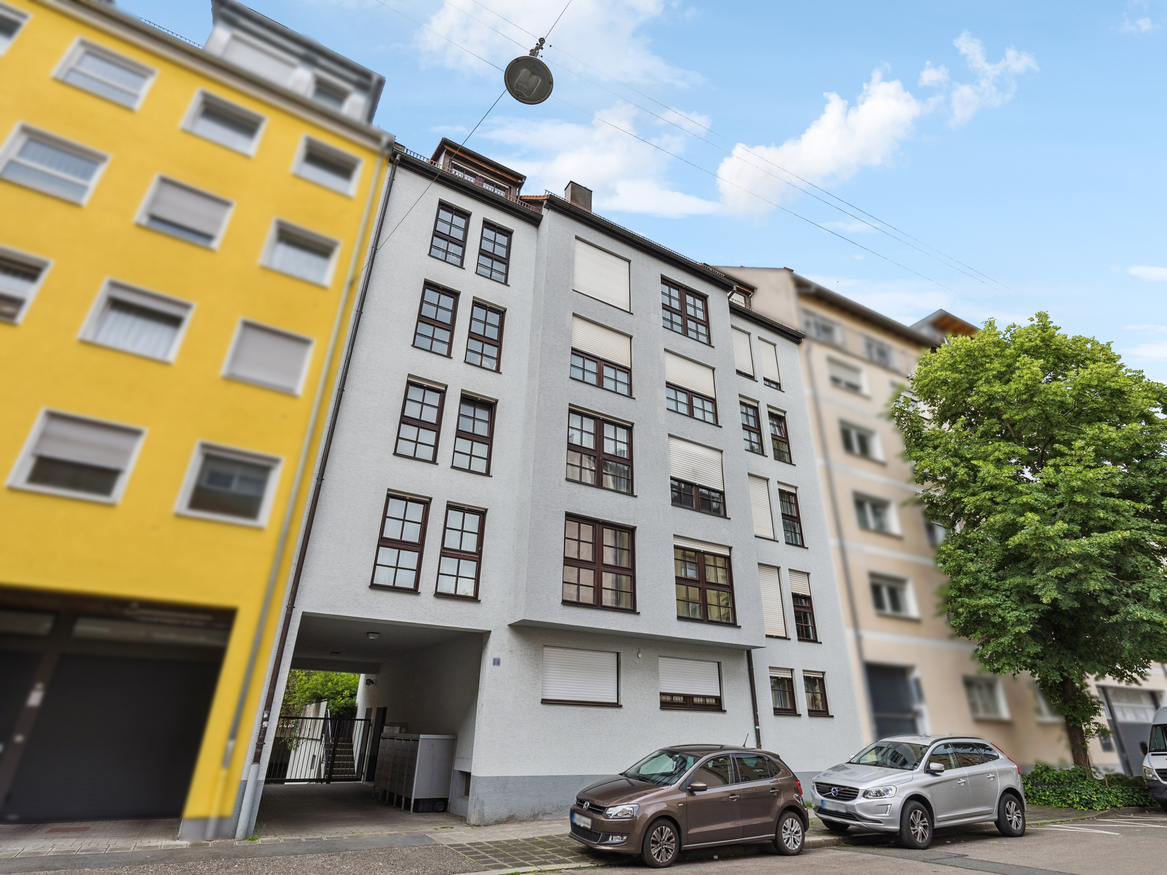 Apartment zum Kauf 169.000 € 2 Zimmer 44 m²<br/>Wohnfläche 2. Stock<br/>Geschoss Gugelstraße Nürnberg 90459