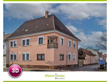 Mehrfamilienhaus zum Kauf 345.000 € 8 Zimmer 249 m² 596 m² Grundstück Rheinsheim Philippsburg 76661