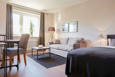 Wohnung zur Miete Wohnen auf Zeit 935 € 1 Zimmer 16 m² frei ab sofort Ruststraße Eißendorf Hamburg 21073