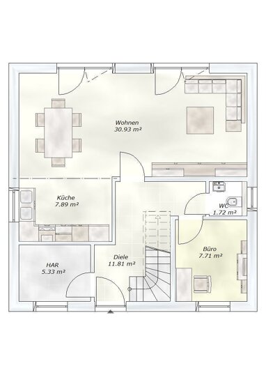 Einfamilienhaus zum Kauf Provisionsfrei 365.482 € 4 Zimmer 120 m² 610 m² Grundstück Dahlen Dahlen 04774