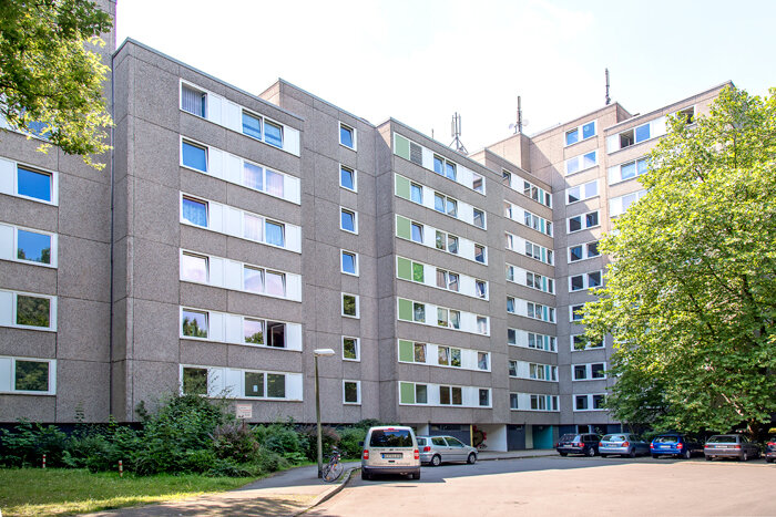 Wohnung zur Miete 359 € 2 Zimmer 59,1 m²<br/>Wohnfläche 7. Stock<br/>Geschoss Allensteiner Straße 35 Buer Gelsenkirchen 45897