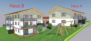 Terrassenwohnung zum Kauf Provisionsfrei 179.700 € 1 Zimmer 42,1 m² -1. Geschoss Griesbach Reisbach 94419