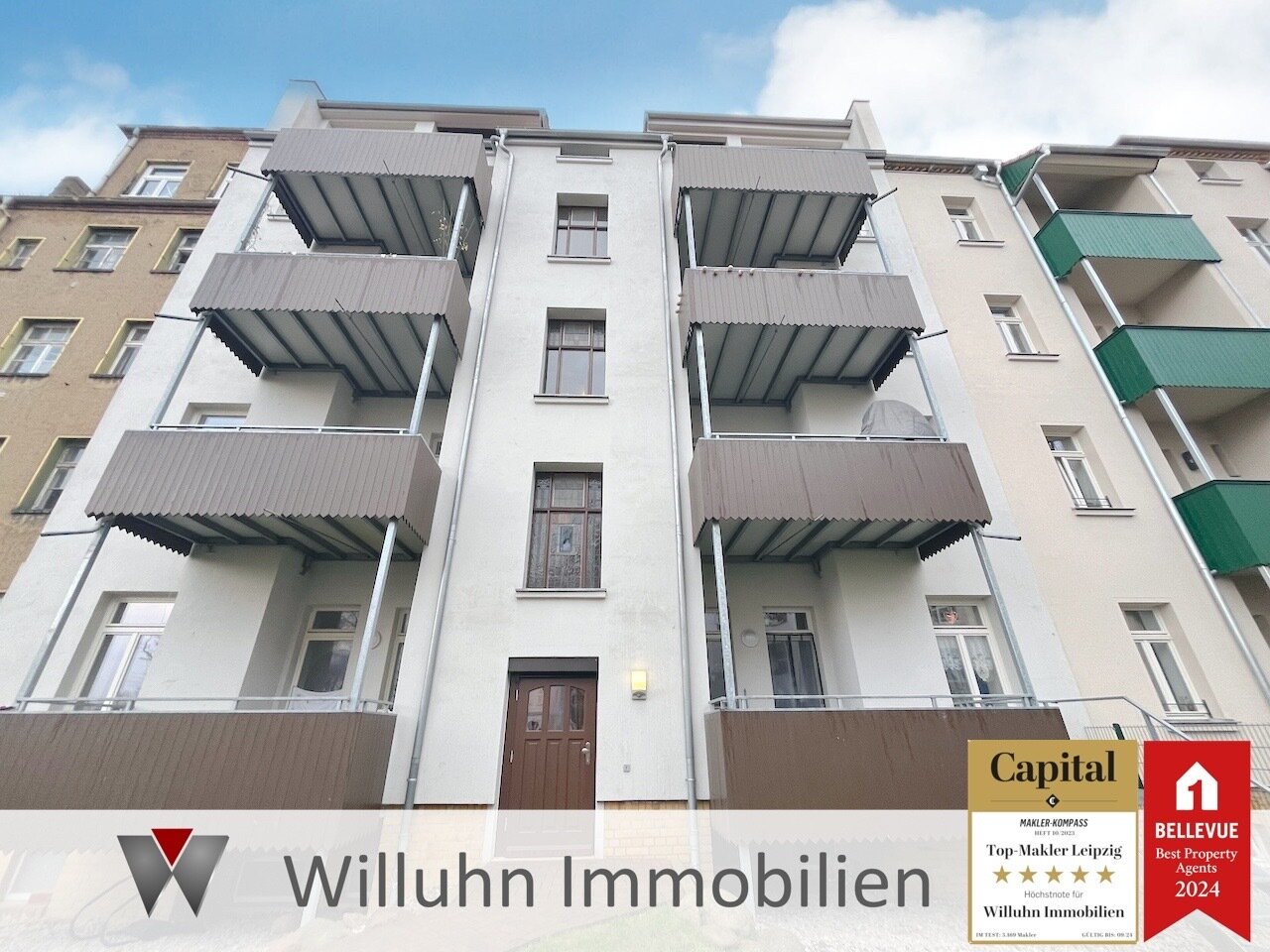 Wohnung zum Kauf 90.000 € 2 Zimmer 40 m² 2. Geschoss Schönefeld-Abtnaundorf Leipzig 04347