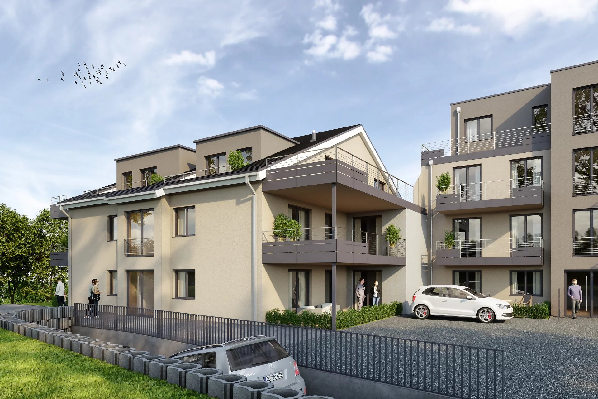 Studio zum Kauf provisionsfrei 640.800 € 3 Zimmer 133,5 m²<br/>Wohnfläche Römerstr. 5 Palzem Palzem 54439