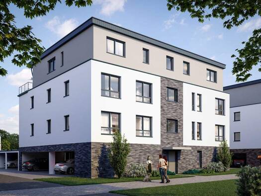 Terrassenwohnung zum Kauf - Erstbezug als Kapitalanlage geeignet 309.500 € 2 Zimmer 68,5 m² Lindenstraße 62 Stadtmitte Grevenbroich 41515