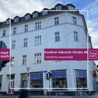 Wohnung zur Miete 360 € 1 Zimmer 40 m² 3. Geschoss frei ab sofort Kardinal-Albrecht-Straße 46 Nördliche Innenstadt Halle (Saale) / Mitte 06108