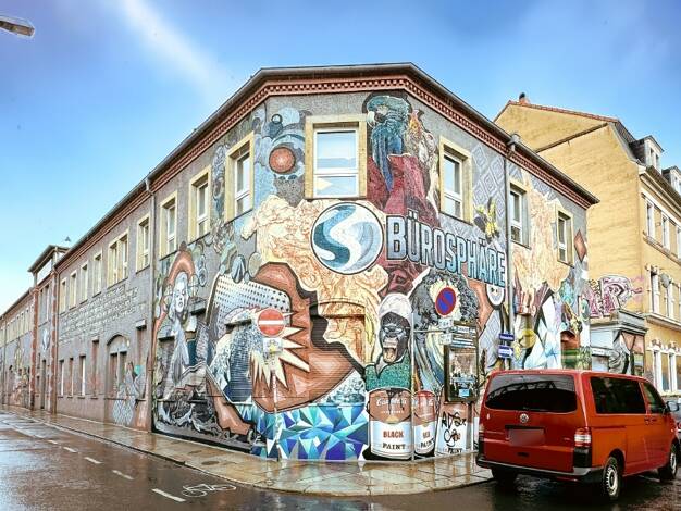 Bürofläche zur Miete provisionsfrei 7 € 240 m² Bürofläche Äußere Neustadt Dresden 01097