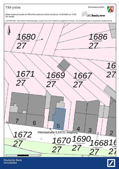 Grundstück zum Kauf 140.000 € 238 m² Grundstück Wahllokal 90 Siegburg 53721