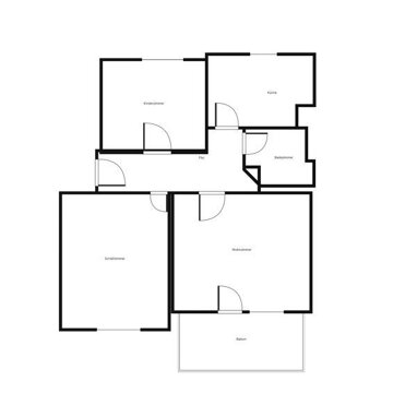 Wohnung zur Miete 490 € 3 Zimmer 60 m² 2. Geschoss Rastenburger Str. 3 Insterburgsiedlung Dortmund 44369