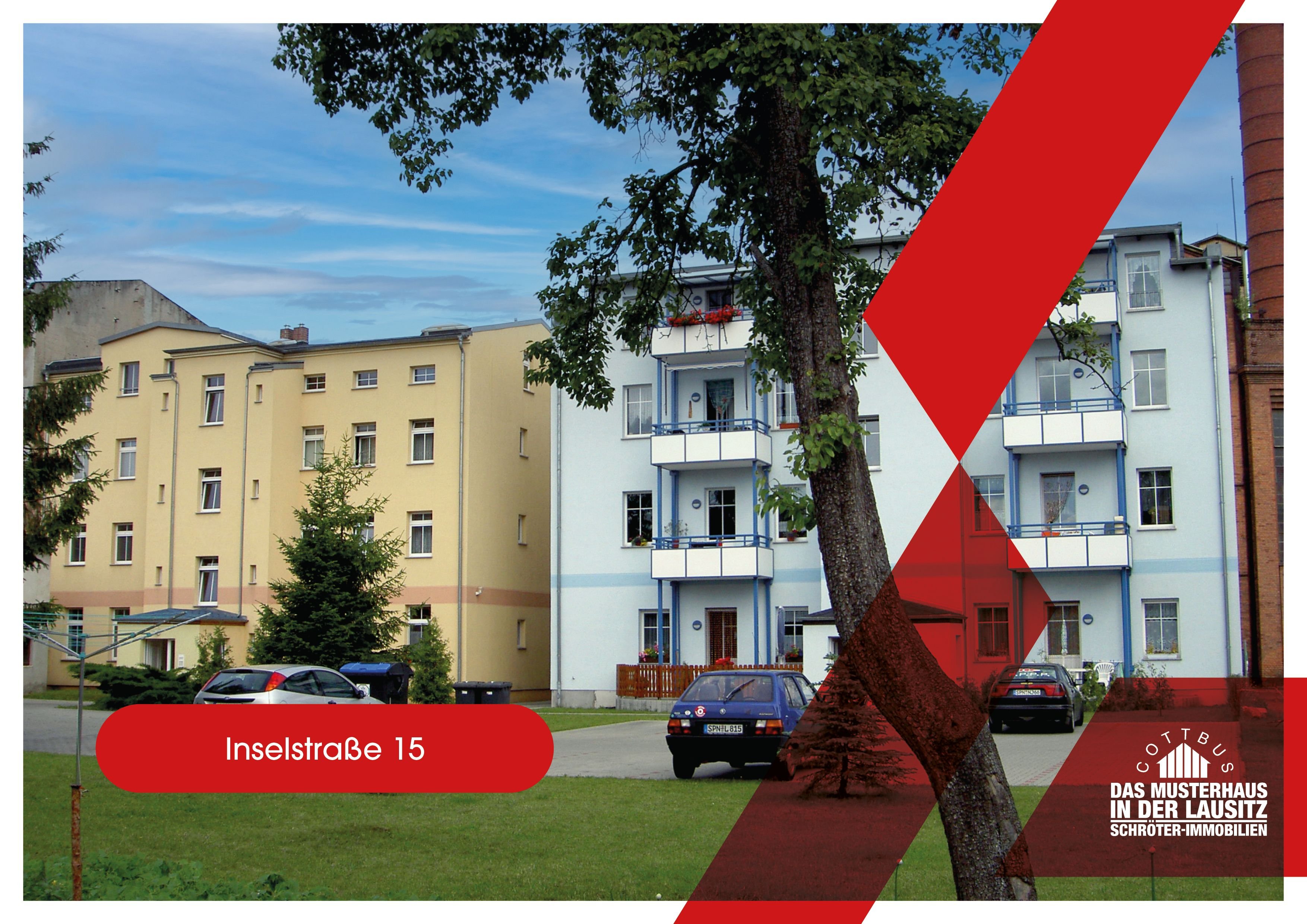 Wohnung zur Miete 329 € 3 Zimmer 65,7 m²<br/>Wohnfläche ab sofort<br/>Verfügbarkeit Inselstraße 15 Forst-Stadt Forst (Lausitz) 03149