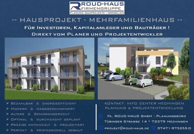Mehrfamilienhaus zum Kauf Hechingen Hechingen 72379
