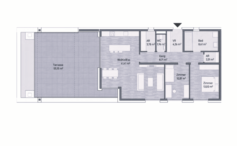 Wohnung zum Kauf provisionsfrei 789.727 € 3 Zimmer 94,5 m²<br/>Wohnfläche Sankt Leonhard Graz Jakomini 8010