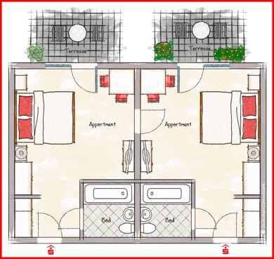 Wohnung zum Kauf 44.900 € 2 Zimmer 43,5 m² Viechtach Viechtach 94234