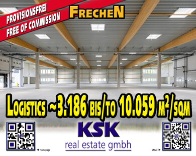 Logistikzentrum zur Miete provisionsfrei 3.186 m² Lagerfläche teilbar von 3.186 m² bis 10.059 m² Frechen Frechen 50226