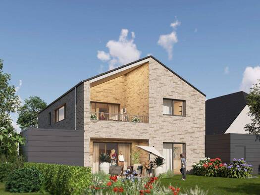 Wohnung zur Miete - Erstbezug 1.400 € 3 Zimmer 107,3 m² Borghorst Steinfurt 48565