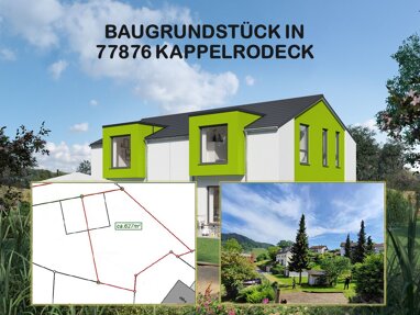 Grundstück zum Kauf Provisionsfrei 94.810 € 627 m² Grundstück Waldulm Kappelrodeck 77876