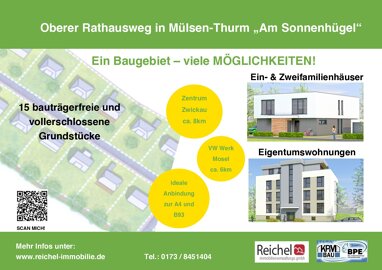 Grundstück zum Kauf 122.150 € 698 m² Grundstück Oberer Rathausweg Thurm Mülsen 08132
