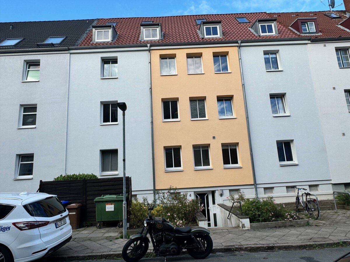 Wohnung zur Miete 340 € 2 Zimmer 32 m²<br/>Wohnfläche Erdgeschoss<br/>Geschoss Neuengammer Straße 4 Holstentor - Nord Lübeck-St. Lorenz-Nord 23554