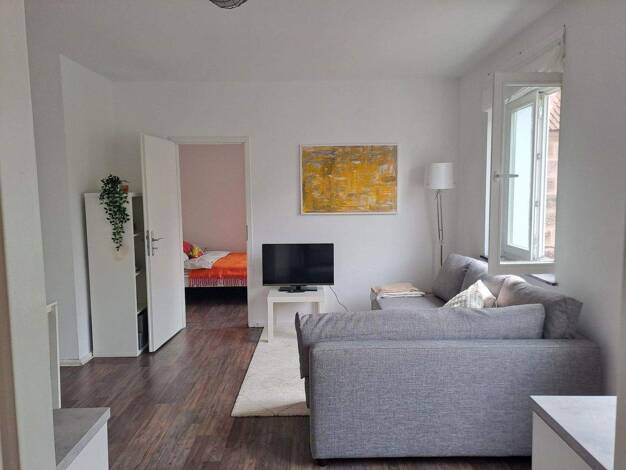 Wohnung zur Miete Wohnen auf Zeit 980 € 2 Zimmer 40 m² frei ab 30.11.2025 Lorenz Nürnberg 90402