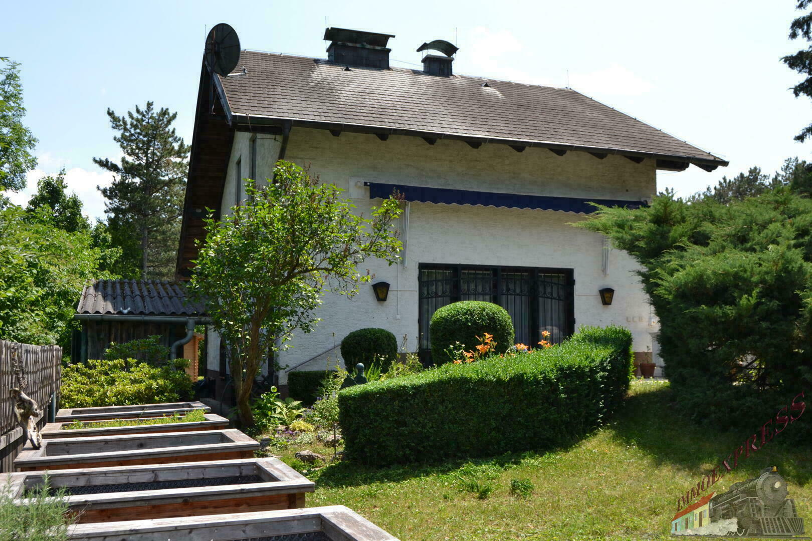 Einfamilienhaus zum Kauf 320.000 € 4 Zimmer 160 m²<br/>Wohnfläche 629 m²<br/>Grundstück Neusiedl am Steinfeld 2624