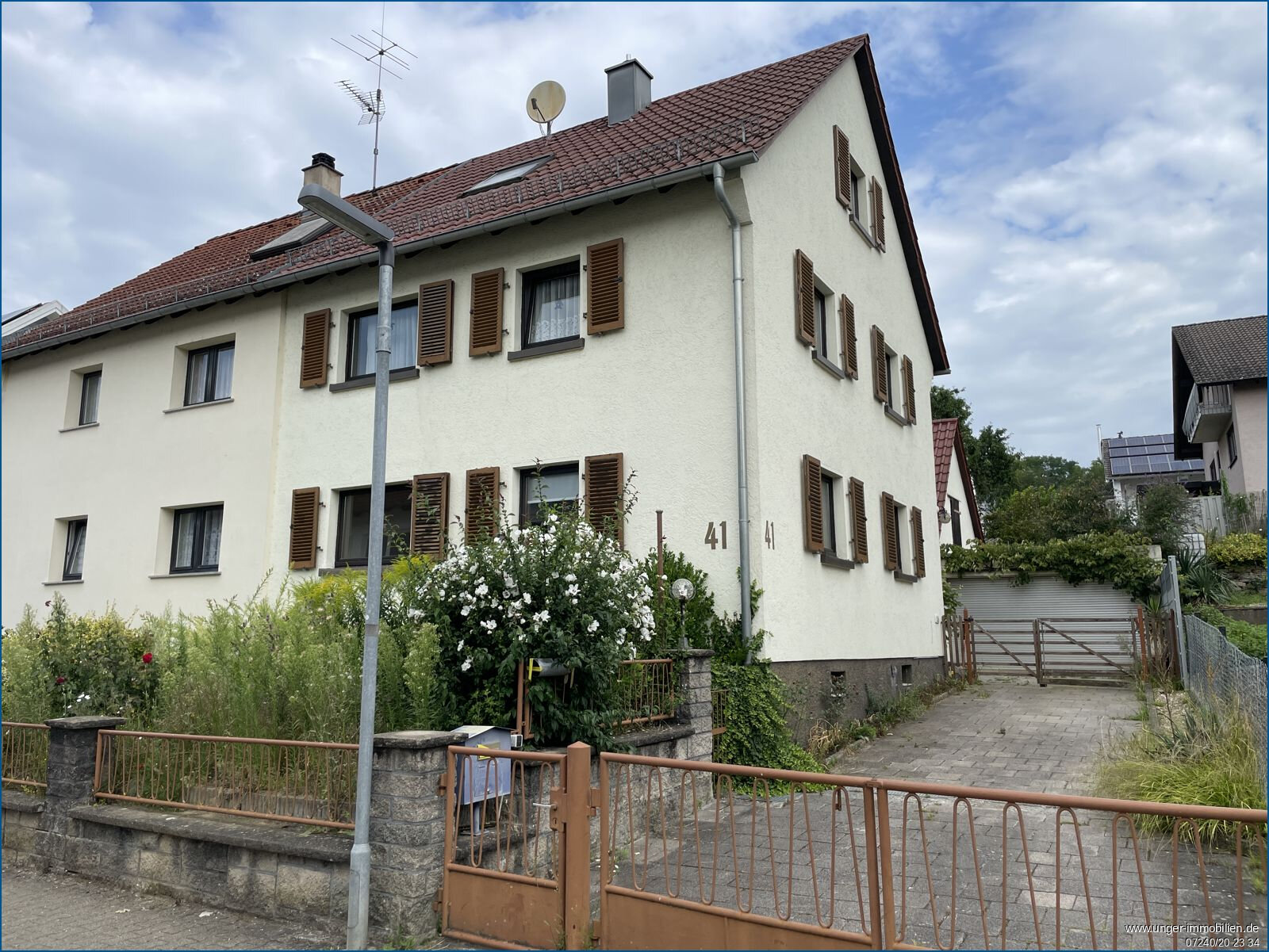 Doppelhaushälfte zum Kauf provisionsfrei 396.000 € 6 Zimmer 120 m²<br/>Wohnfläche 564 m²<br/>Grundstück Jöhlingen Walzbachtal / Jöhlingen 75045